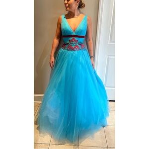 Jovani Ballgown Blue